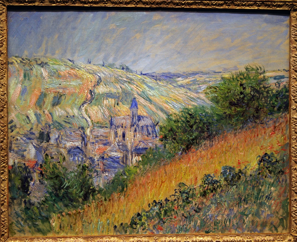 View of Vétheuil, Claude Monet (1881)